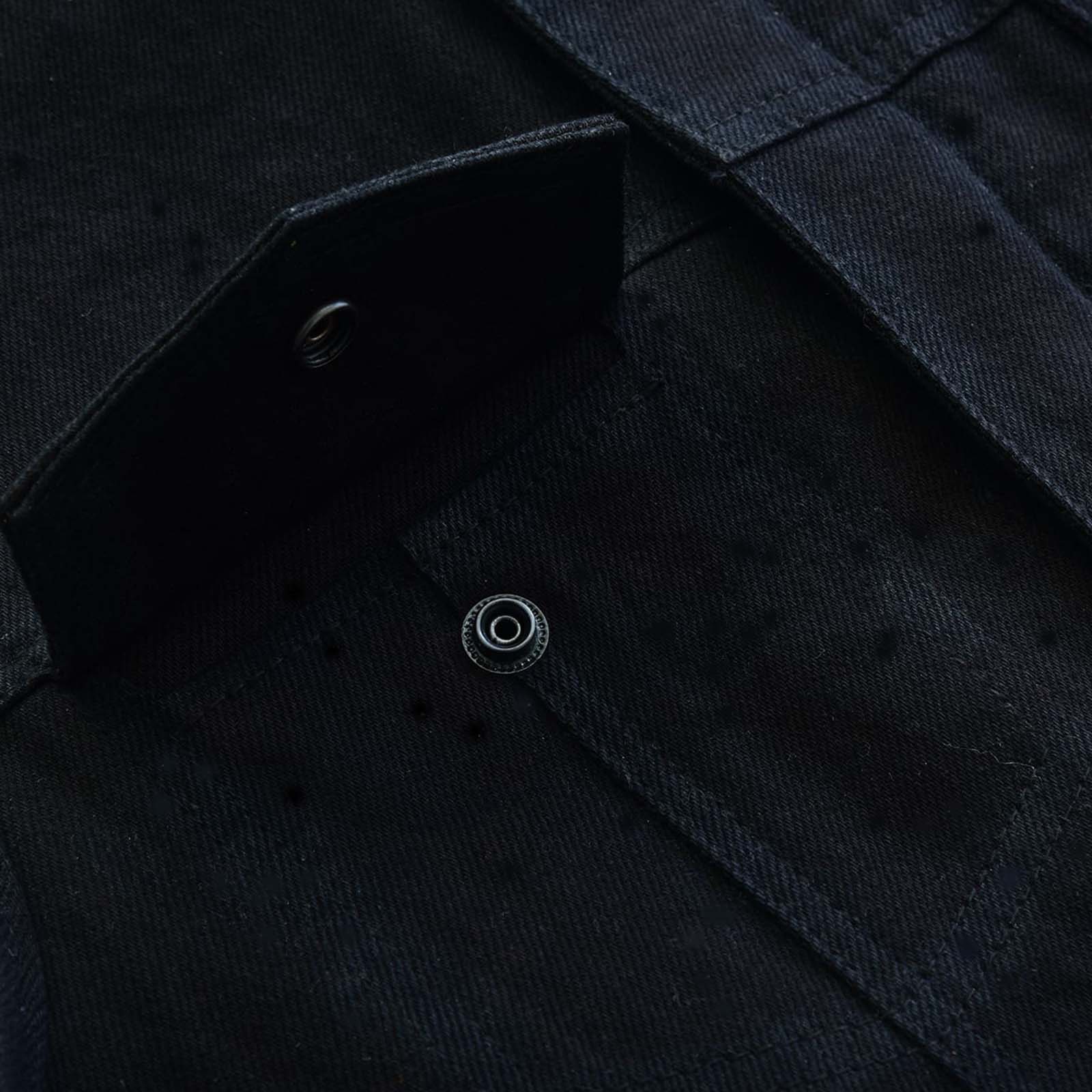 Men Sons of Anarchy Collarless Denim Biker Waistcoat