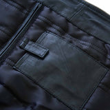 Men's Real Sheep Leather Cafe Racer Biker's Hooper Jacket