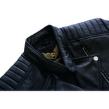 Women Leather Jacket Real Sheepskin Leather Punk Biker Style Short Slim Fit Jacket